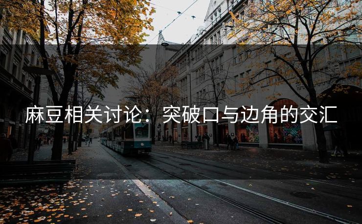 麻豆相关讨论：突破口与边角的交汇  第1张